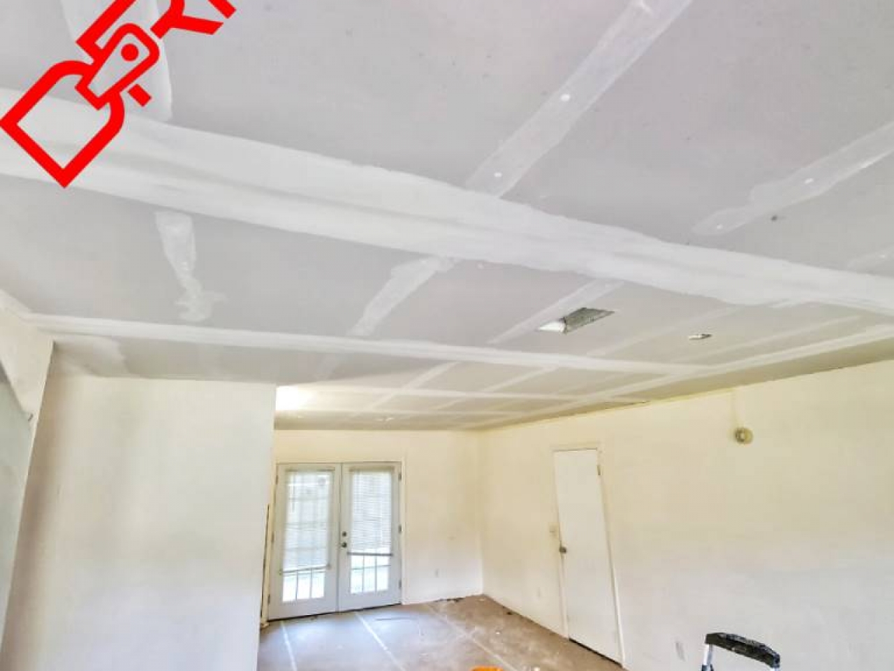 Completed Drywall Repairs by DRR Drywall Repai of Ocala Florida